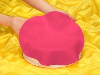 FunCakes Ready Rolled Fondant Disc Hot Pink