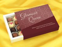 Trüffelverpackung für 20 Trüffel, individuell, Glamour Queen