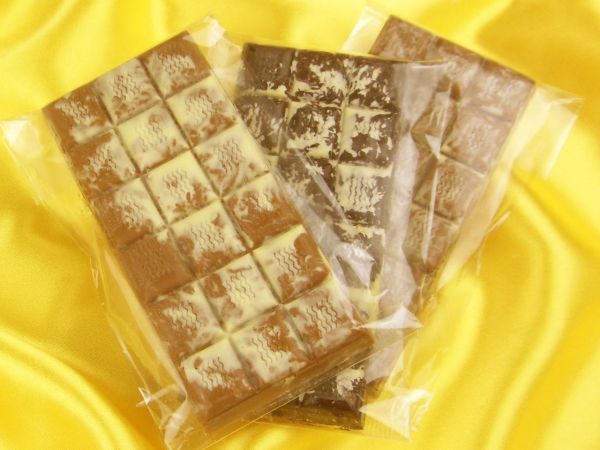 Flat bags for chocolate bars 20 pieces