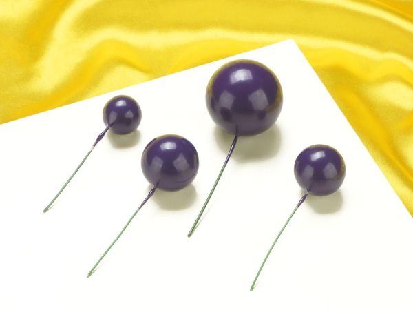 Balloon Toppers Purple 4 Pieces