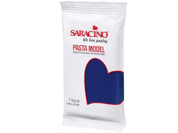Saracino Modellierfondant Pasta Model Marineblau 1kg