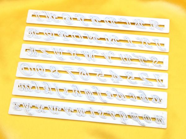 Letter Cutter Set plastic