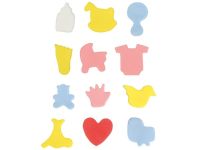 Plätzchen Ausstecher Mini Baby, 12 Stk.