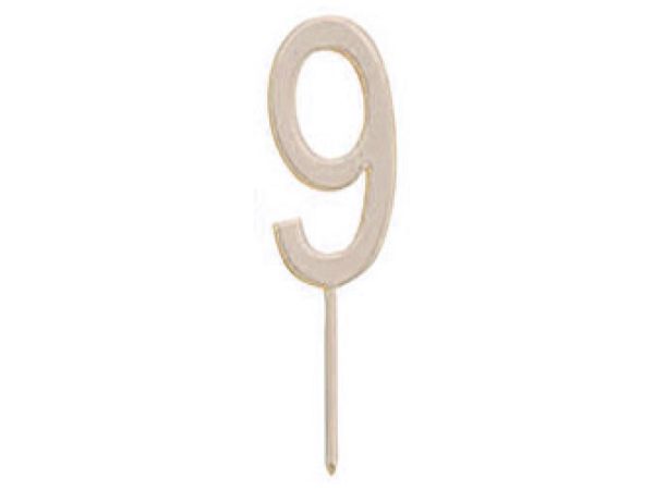 Meri Meri Torten Picker Nummer 9, 11 cm