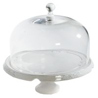 Virginia Casa Italia Tortenständer mit Glocke 25x13 cm