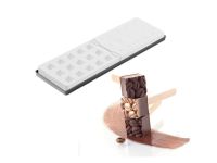 Silikomart Eisformen Mini Kube01 2x2cm inkl. Holzstiele