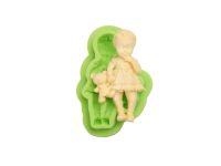 Fondantform Baby Mädchen 8,5x6 cm