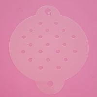 Schablone für Cupcakes & Plätzchen Punkte