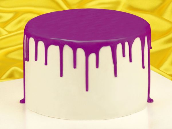 Cake Drip Glaze Violet 250g