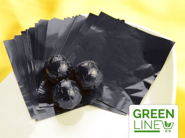 Wrapping foil black 50 Sheets
