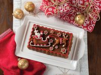 Nordic Ware Santas Sleigh Loaf Pan
