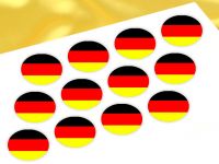 Cupcake Buttons Deutschland 12 Stück