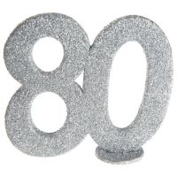 Zahlentopper 80, Silber, 11x10 cm