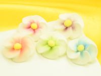 Apple blossoms multicoloured sugar 125 pieces