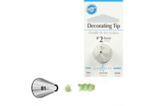 Wilton Spritztülle Nr.081, halbrund, Dahlie