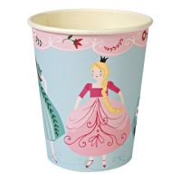 Meri Meri Prinzessin-Party Papier Becher, 12 Stk.