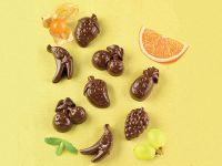 Silikon-Pralinenform Choco Fruits