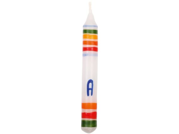 Baumkerze Buchstabe A
