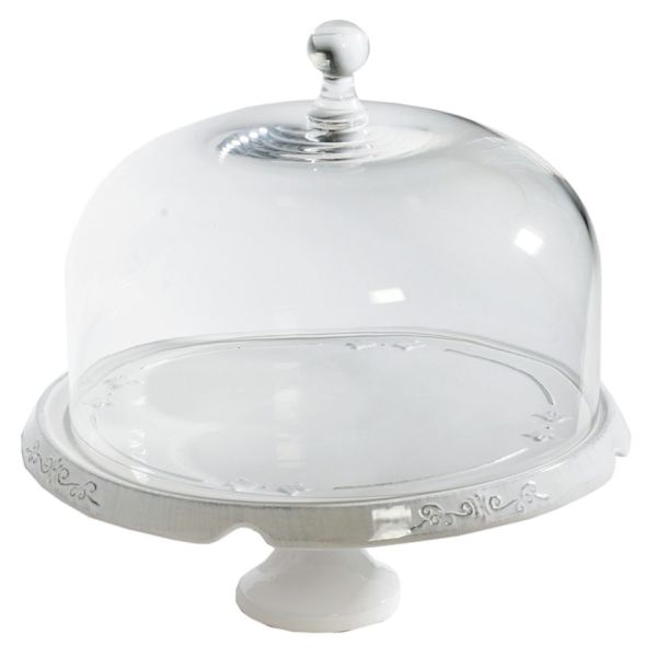 Virginia Casa Italia Tortenständer mit Glocke 25x13 cm