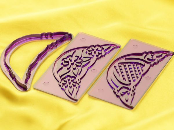 Relief decoration set (Set of 3 cutters)