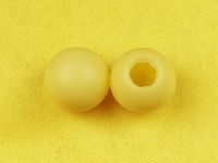 10 Folien Mini-Hohlkugeln Weiß
