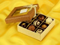 Chocolate Case Treasure for 9 pralines
