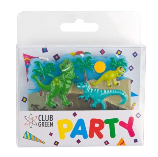 Geburtstagskerzen Dinosaurier