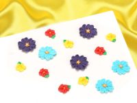 Zuckerdekor Gänseblümchen sortiert 12 Stück