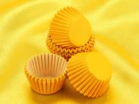 Paper Cups 25mm yellow 100 pieces