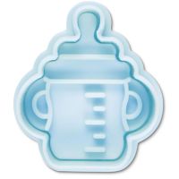 Plätzchen Ausstecher Babyflasche mit Auswerfer