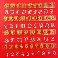 FMM cutter set - uppercase letters and numbers - Old English