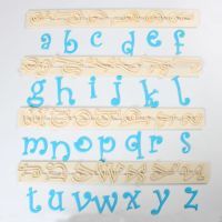 FMM - cutter set- Funky ( Lower case) Alphabet Cutter Set