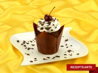 Schwarzwälder-Kirsch-Muffins Rezeptkarte