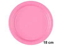 54015-109 (((DC))) Partyteller "Babypink", 8 Stück, 18cm