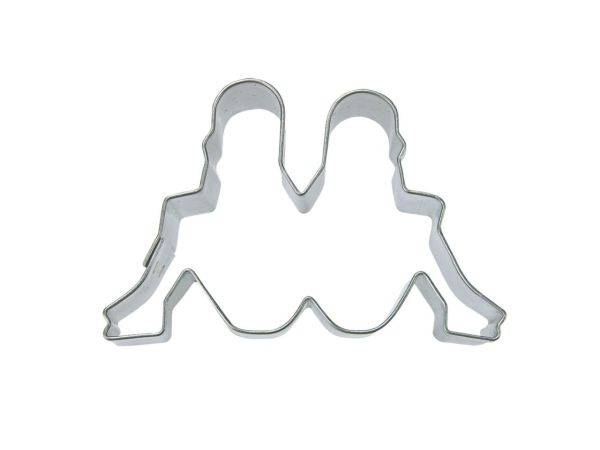 Städter Sternzeichen Ausstechform Zwillinge 6,0 cm, Edelstahl