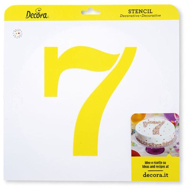 Tortenschablone Nummer 7