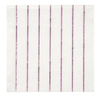 Meri Meri Servietten Pink Streifen 16 Stk.