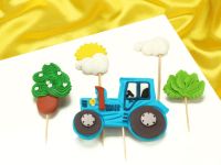 Sugar Decoration Set Tractor