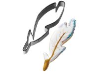 Plätzchen Ausstecher Feder, 8 cm, Edelstahl