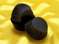 Muffinförmchen schwarz 48 Stück