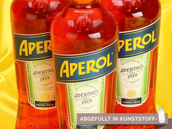 Aperol 11% vol 50ml für Pralinenfüllung