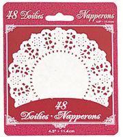 Cupcake-Doilies, kleine Tortenspitzen, 11 cm, 48 Stk.