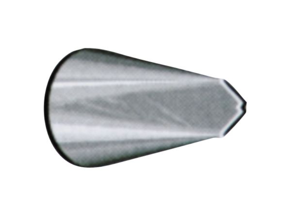 Profi Dekotülle, Blatttülle, ø 8 mm, nr. 68, Edelstahl