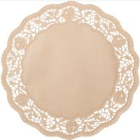 Tortenspitzen Beige, 35 cm