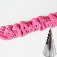 Decora Dekotülle, Rüschentülle, Nr.090, welle, Edelstahl