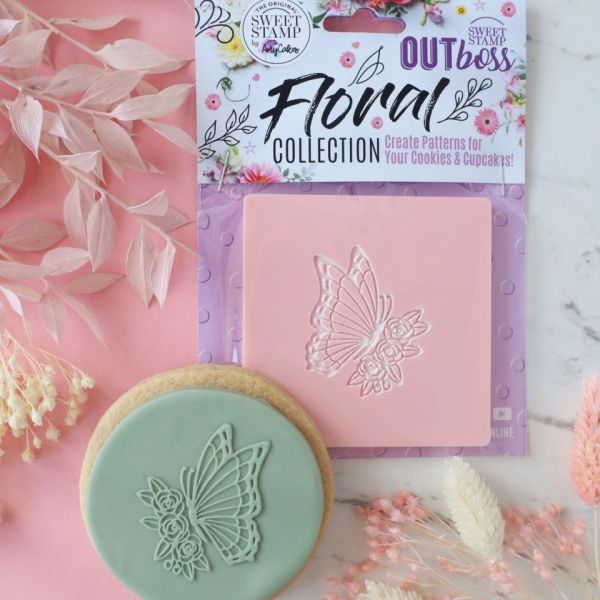 Sweet Stamp Outboss Schmetterling Blossoms