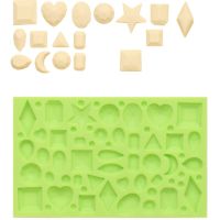 Fondantform 43 kleine Edelsteine 11.5x7.5 cm