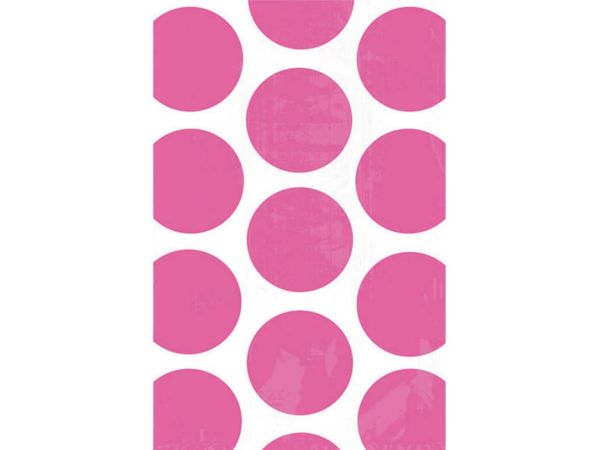 Papiertüten Punkte pink 10 Stück