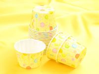Cupcake cup small bubbles 20 pieces