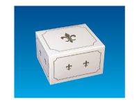 Cupcakes cardboard lily 15x14x9cm